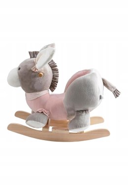 Sterntaler na biegunach osiołek Emmi Girl z Różowym Ubrankiem Miękki Bujak