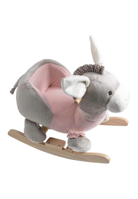 Sterntaler na biegunach osiołek Emmi Girl z Różowym Ubrankiem Miękki Bujak