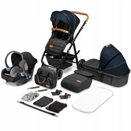 Wózek Lionelo Amber 3w1 niebieski