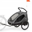 Hauck Przyczepa rowerowa 2w1 Buggy DRYK DUO grey