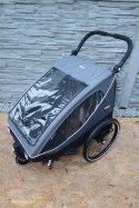Hauck Przyczepa rowerowa 2w1 Buggy DRYK DUO grey