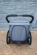 Hauck Przyczepa rowerowa 2w1 Buggy DRYK DUO grey