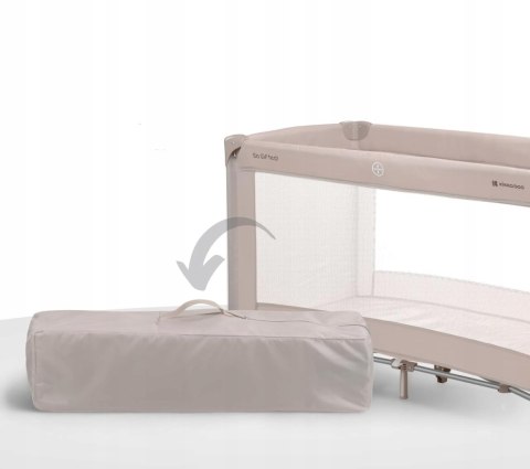 Łóżeczko Podróżne dla niemowląt KikkaBoo SO GIFTED do 15 kg