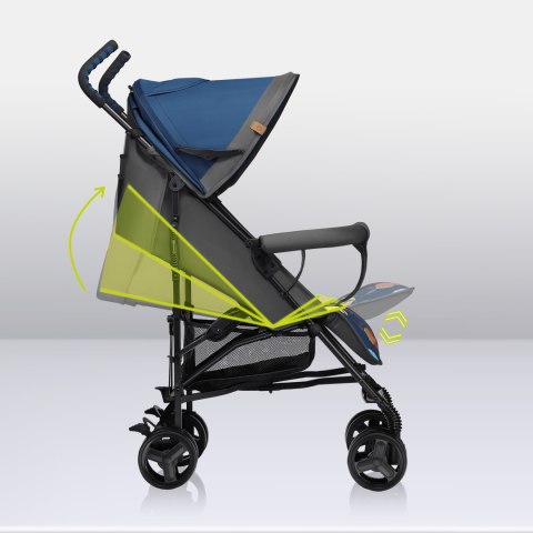 Wózek spacerowy Lionelo Elia niebieski