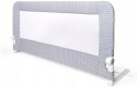Barierka do łóżka Interbaby składana 150 cm szara