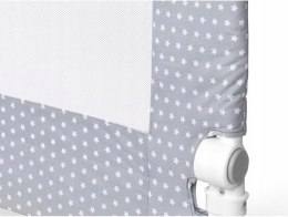 Barierka do łóżka Interbaby składana 150 cm szara