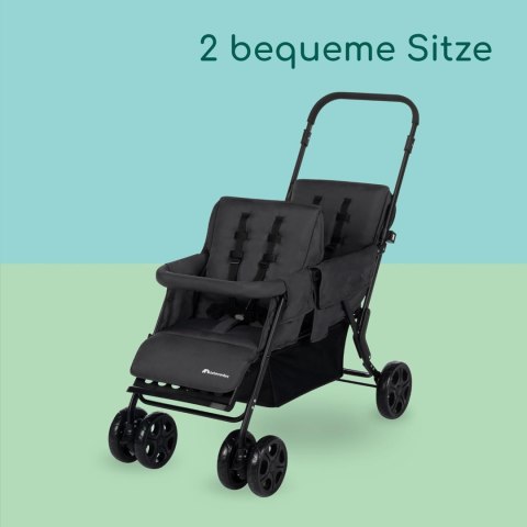 Bebeconfort Teamy Wózek spacerowy 0-22kg Mineral Graphite