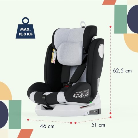 Fotelik BABIFY 360° Isofix 0-36kg On Board