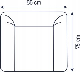 Julius Zollner przewijak miękki 75x85cm