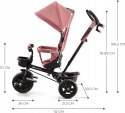 Kinder Rowerek trójkołowy AVEO ROSE PINK