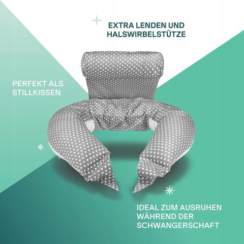 Koala Babycare rogal poduszka ciążowa i karmienia