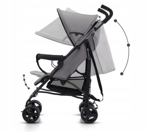 Wózek spacerowy Kinderkraft Tik szary
