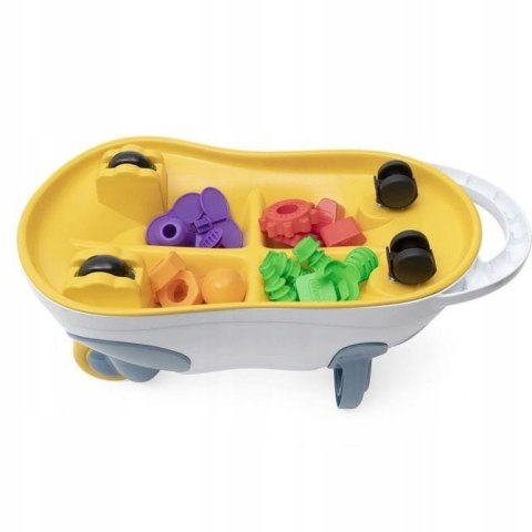 CHICCO PANDA 3w1 JEŹDZIK JEŹDZIDEŁKO TACZKA SORTER KSZTAŁTÓW WIELOFUNKCYJNY