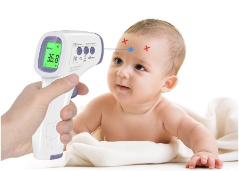 Cyfrowy Termometr czołowy Bezdotykowy
