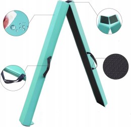 FBSPORT SKŁADANA BELKA GIMNASTYCZNA TURKUS 270cm