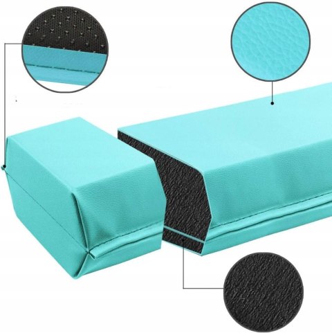 FBSPORT SKŁADANA BELKA GIMNASTYCZNA TURKUS 270cm