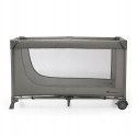 Kinderkraft JOY 2 Łóżeczko turystyczne kojec dwupoziomowe składne Szary