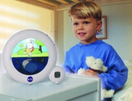 Lampka nocna budzik Pabobo Kids Sleep Trainer biały