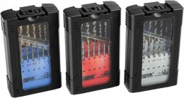 MK Zestaw Wierteł do drewna, metalu, kamienia 45 el.