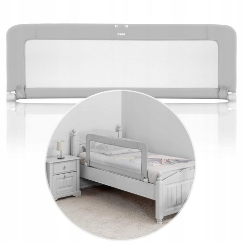 Reer Barierka ochronna do łóżeczka 150cm grey