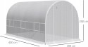 Szklarnia ogrodowa Outsunny 4x2x2 m