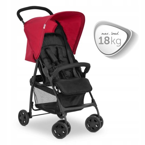 Wózek spacerowy Hauck Sport black/red