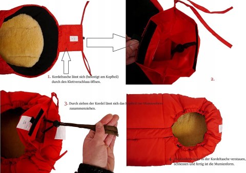 Kaiser śpiworek Sheepy z owczą wełną granatowy