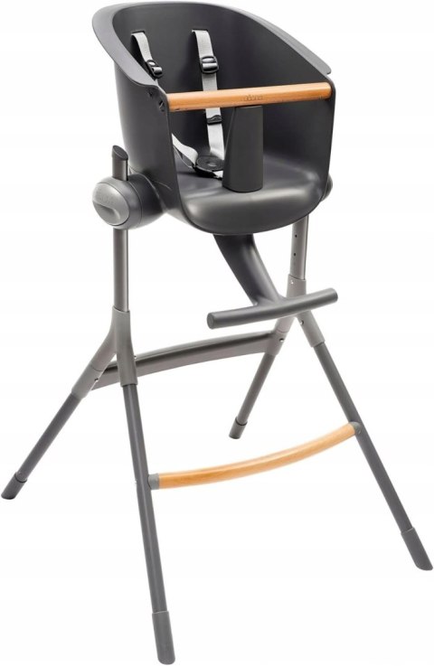 BEABA krzesło Up&Down, ergonomiczne regulowane ciemnoszare