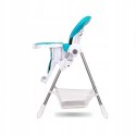 Krzesełko do karmienia Lionelo Linn Plus Turquoise