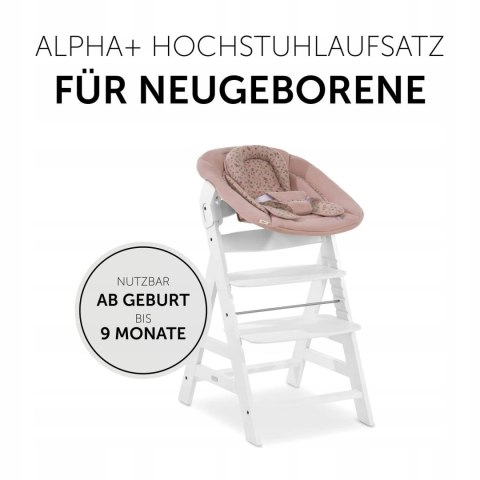 Leżaczek do krzesełka Hauck Alpha Bambi Rose