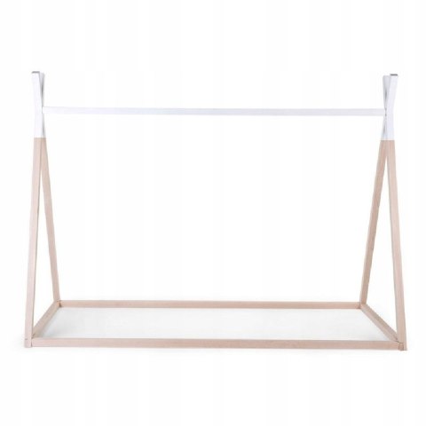 Łóżeczko drewniane CHILDHOME 90 x 200 cm biały