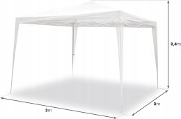 Pawilon Ogrodowy SmartSun Javea biały 3x3 m