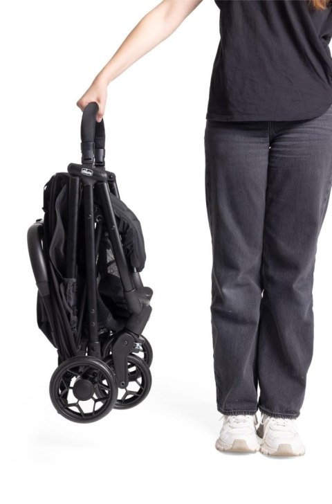 WÓZEK DZIECIĘCY CHICCO URBINO BLACK LEKKI SKŁADANY KOMFORTOWY