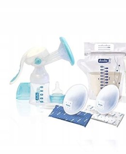 Zestaw Dodie Laktator Ręczny BPA 0% + wkładki woreczki