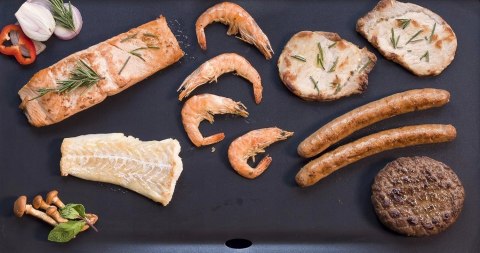 Grill elektryczny Bestron ABP602 czarny 2000 W