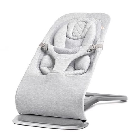 Leżaczek Bujaczek 3w1 Ergobaby EVOLVE Light grey