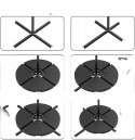 Podstawa parasola VOUNOT składająca się z 4 elementów