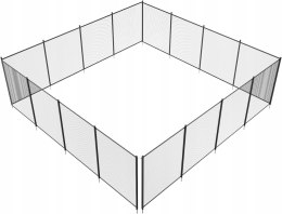 VEVOR Ogrodzenie basenu płot 1,22 x 14,63 m siatka ogrodzeniowa