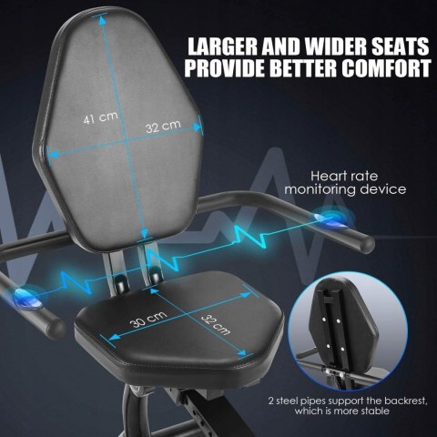 Ancheer Rower treningowy poziomy