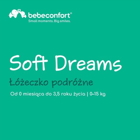 Łóżeczko turystyczne Bebe Confort Soft Dreams 66 x 134 cm