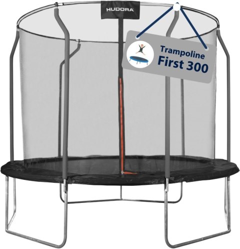 HUDORA First trampolina ogrodowa, 300 V z siatką zabezpieczającą
