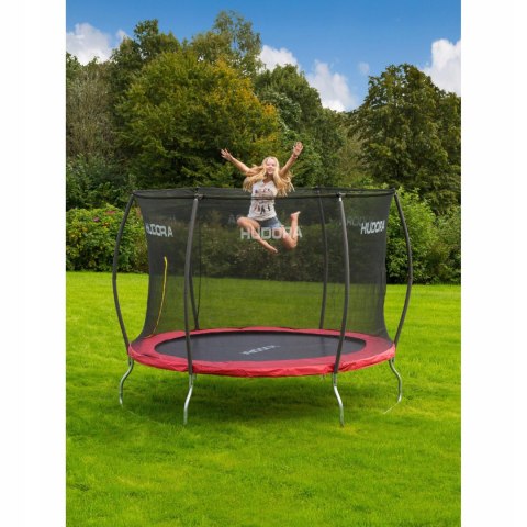 Trampolina Ogrodowa z siatką Hudora 300 cm