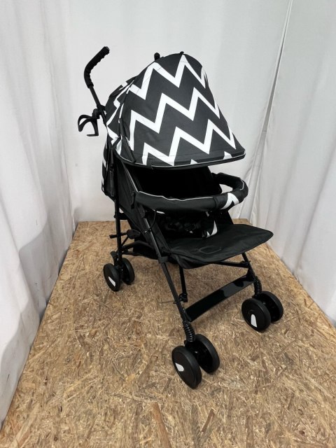 Wózek Spacerowy LIONELO Elia 0-15 kg czarno-biały