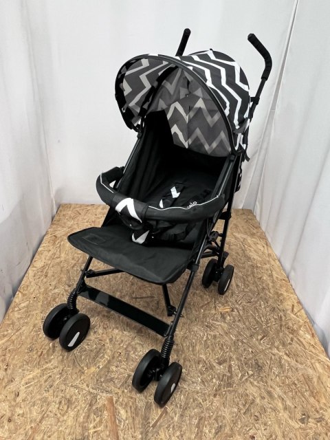 Wózek Spacerowy LIONELO Elia 0-15 kg czarno-biały