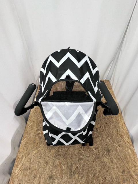 Wózek Spacerowy LIONELO Elia 0-15 kg czarno-biały