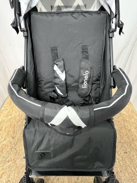 Wózek Spacerowy LIONELO Elia 0-15 kg czarno-biały