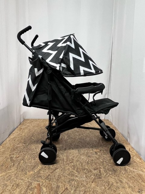 Wózek Spacerowy LIONELO Elia 0-15 kg czarno-biały