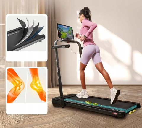 Bieżnia Elektryczna Mobvo 3w1 SILVER 12km/h