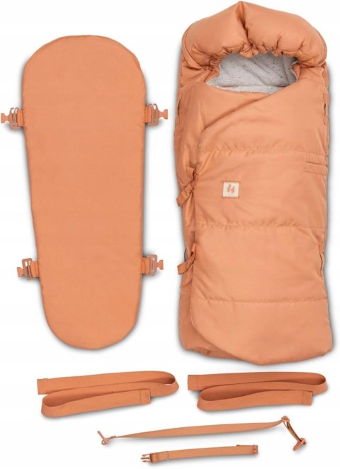 Miękka Gondola Śpiworek 3w1 Carry N Play Dots Cork