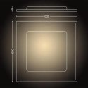 PHILIPS Hue Aurelle Panel LED 60X60 cm Sterowanie Aplikacją, przyciemniacz